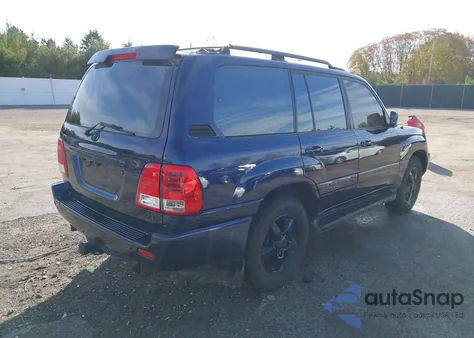 2003 Toyota Land Cruiser z USA, uszkodzony, nr VIN JTEHT05JX32044023